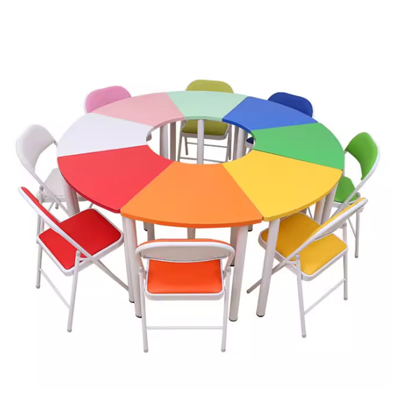 圆形团体辅导桌椅